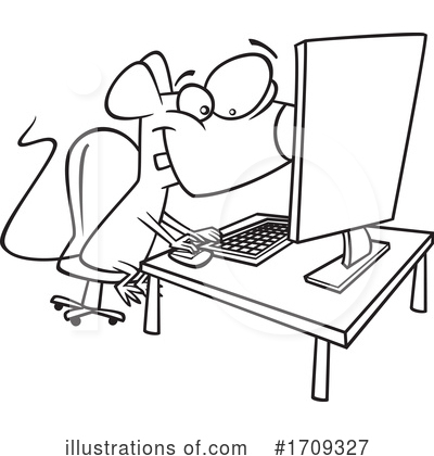 Mouse Clipart #1709327 by toonaday