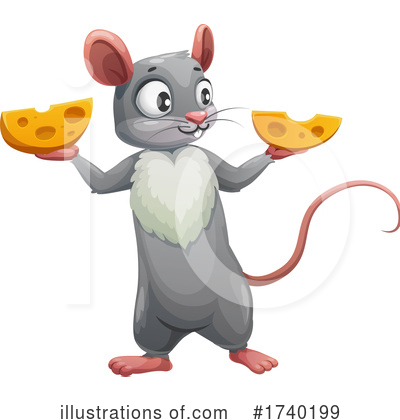 Rat Clipart #1740199 by Vector Tradition SM
