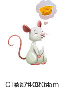 Mouse Clipart #1740204 by Vector Tradition SM