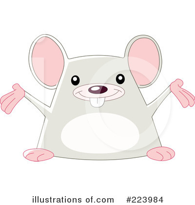 Royalty-Free (RF) Mouse Clipart Illustration by yayayoyo - Stock Sample #223984