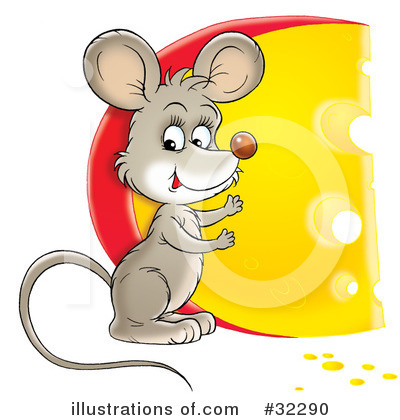 Mouse Clipart #32290 by Alex Bannykh