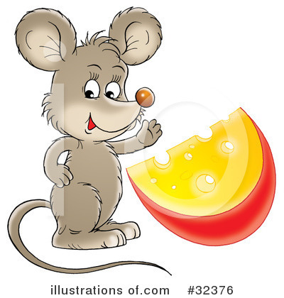 Mouse Clipart #32376 by Alex Bannykh