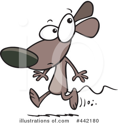 Royalty-Free (RF) Mouse Clipart Illustration by toonaday - Stock Sample #442180