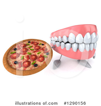 Royalty-Free (RF) Mouth Character Clipart Illustration by Julos - Stock Sample #1290156