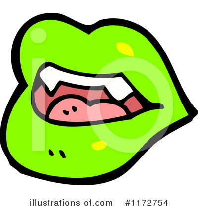 Royalty-Free (RF) Mouth Clipart Illustration by lineartestpilot - Stock Sample #1172754