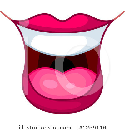 Lips Clipart #1259116 by Pushkin