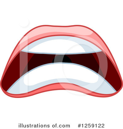Lips Clipart #1259122 by Pushkin