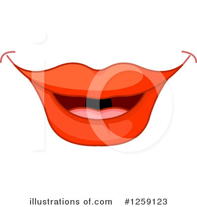 Lips Clipart #1259123 by Pushkin