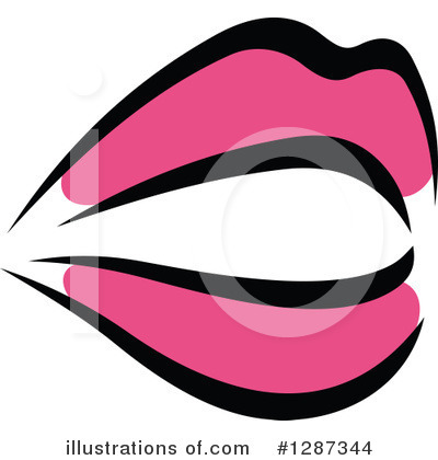 Royalty-Free (RF) Mouth Clipart Illustration by Vector Tradition SM - Stock Sample #1287344