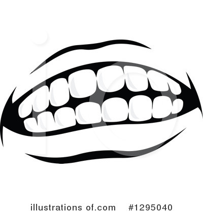 Royalty-Free (RF) Mouth Clipart Illustration by Vector Tradition SM - Stock Sample #1295040