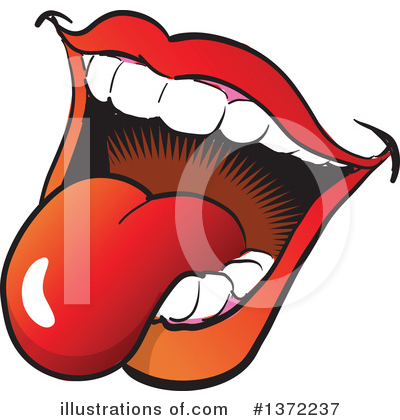 Mouth Clipart #1372237 by Clip Art Mascots