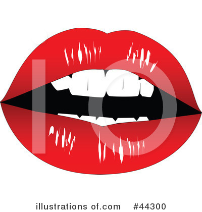 Lips Clipart #44300 by toonster