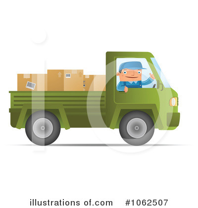Royalty-Free (RF) Mover Clipart Illustration by Qiun - Stock Sample #1062507