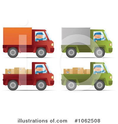 Royalty-Free (RF) Mover Clipart Illustration by Qiun - Stock Sample #1062508