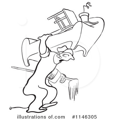 Royalty-Free (RF) Mover Clipart Illustration by Picsburg - Stock Sample #1146305