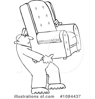 Royalty-Free (RF) Movers Clipart Illustration by djart - Stock Sample #1084437