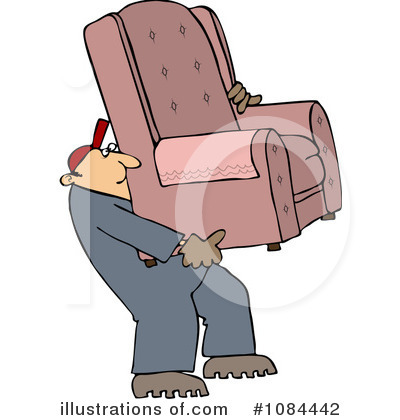 Royalty-Free (RF) Movers Clipart Illustration by djart - Stock Sample #1084442