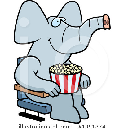 Royalty-Free (RF) Movies Clipart Illustration by Cory Thoman - Stock Sample #1091374