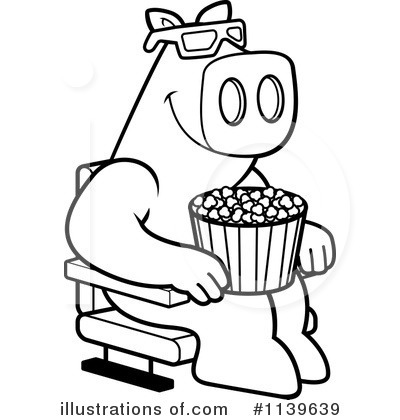 Royalty-Free (RF) Movies Clipart Illustration by Cory Thoman - Stock Sample #1139639