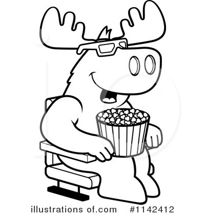 Royalty-Free (RF) Movies Clipart Illustration by Cory Thoman - Stock Sample #1142412