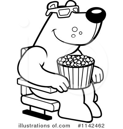 Royalty-Free (RF) Movies Clipart Illustration by Cory Thoman - Stock Sample #1142462