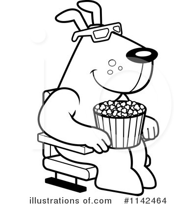 Royalty-Free (RF) Movies Clipart Illustration by Cory Thoman - Stock Sample #1142464