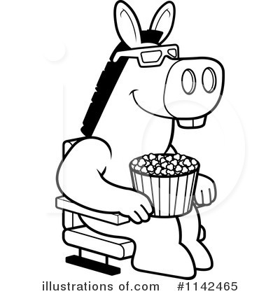Royalty-Free (RF) Movies Clipart Illustration by Cory Thoman - Stock Sample #1142465
