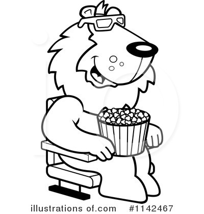 Royalty-Free (RF) Movies Clipart Illustration by Cory Thoman - Stock Sample #1142467