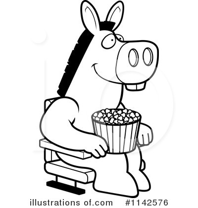 Royalty-Free (RF) Movies Clipart Illustration by Cory Thoman - Stock Sample #1142576