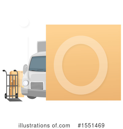 Moving Truck Clipart #1551469 by BNP Design Studio