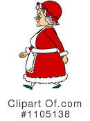 Mrs Claus Clipart #1105138 by Cartoon Solutions