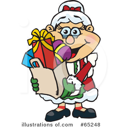 Mrs Claus Clipart #65248 by Dennis Holmes Designs