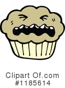 Muffin Clipart #1185614 by lineartestpilot