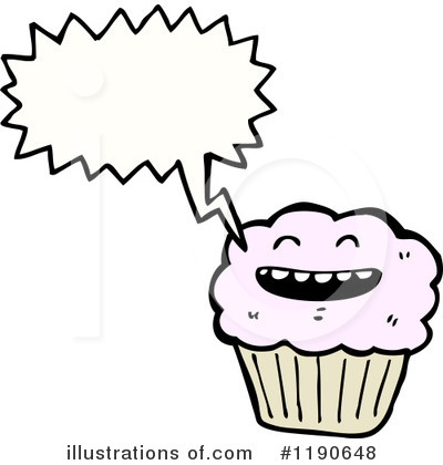 Royalty-Free (RF) Muffin Clipart Illustration by lineartestpilot - Stock Sample #1190648