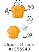 Muffin Clipart #1356940 by Vector Tradition SM