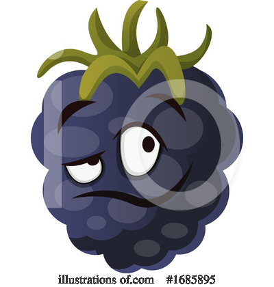 Royalty-Free (RF) Mulberry Clipart Illustration by Morphart Creations - Stock Sample #1685895