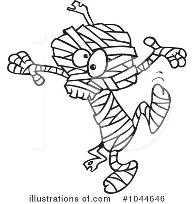 Mummy Clipart #1044646 by toonaday