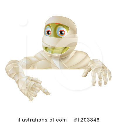 Mummy Clipart #1203346 by AtStockIllustration