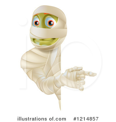 Royalty-Free (RF) Mummy Clipart Illustration by AtStockIllustration - Stock Sample #1214857