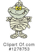 Mummy Clipart #1278753 by Dennis Holmes Designs