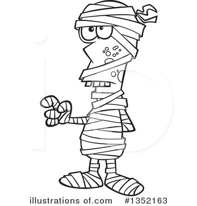 Mummy Clipart #1352163 by toonaday