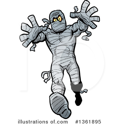 Undead Clipart #1361895 by Clip Art Mascots