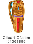Mummy Clipart #1361896 by Clip Art Mascots