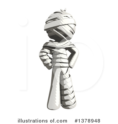 Royalty-Free (RF) Mummy Clipart Illustration by Leo Blanchette - Stock Sample #1378948