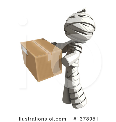 Royalty-Free (RF) Mummy Clipart Illustration by Leo Blanchette - Stock Sample #1378951