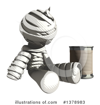 Royalty-Free (RF) Mummy Clipart Illustration by Leo Blanchette - Stock Sample #1378983