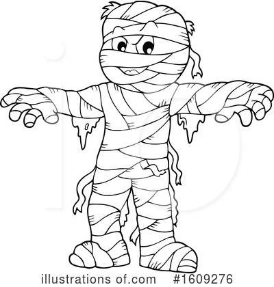 Mummy Clipart #1609276 by visekart
