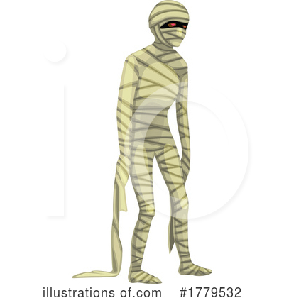 Royalty-Free (RF) Mummy Clipart Illustration by Vector Tradition SM - Stock Sample #1779532