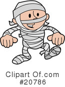 Mummy Clipart #20786 by AtStockIllustration