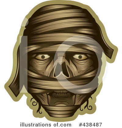 Royalty-Free (RF) Mummy Clipart Illustration by Cory Thoman - Stock Sample #438487